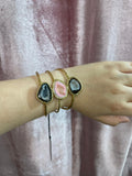 Bracciale tre pietre GeodI
