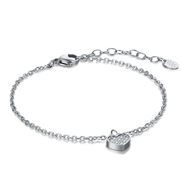 Bracciale Con Cuore Pendente