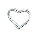 Orecchino Singolo Scattino Cuore 20 mm