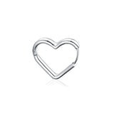 Orecchino Singolo Scattino Cuore 18 mm