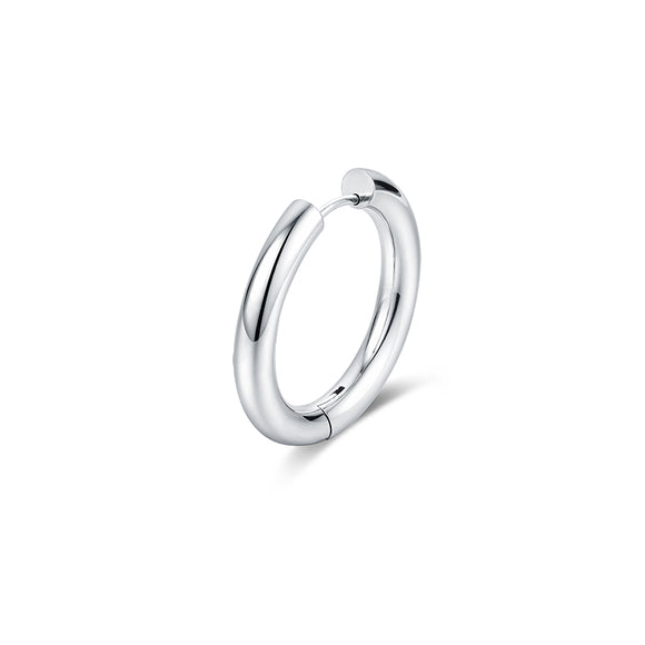 Orecchino Singolo Acciaio 4 mm