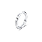 Orecchino Singolo Acciaio 4 mm