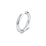 Orecchino Singolo Acciaio 4 mm