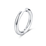 Orecchino Singolo Acciaio 4 mm