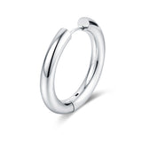 Orecchino Singolo Acciaio 4 mm