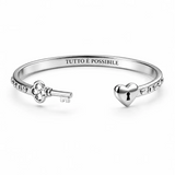 Bracciale chiave e serratura di Wonderland “Tutto è possibile”