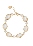 Bracciale tondo con cristalli