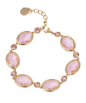 Bracciale tondo con cristalli