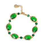 Bracciale tondo con cristalli