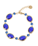 Bracciale tondo con cristalli