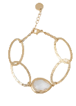 Bracciale a  Goccia singola con pietra