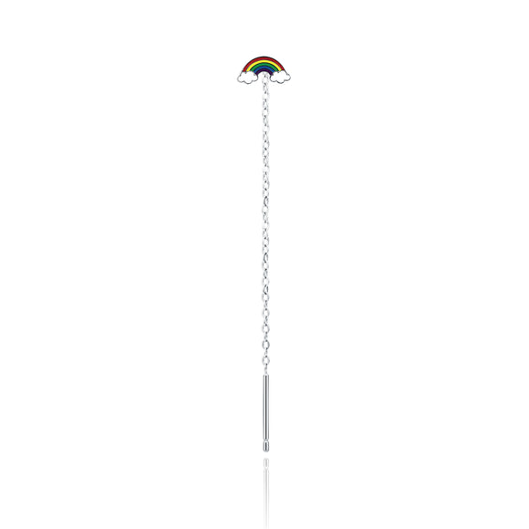Orecchino singolo Saliscendi Arcobaleno