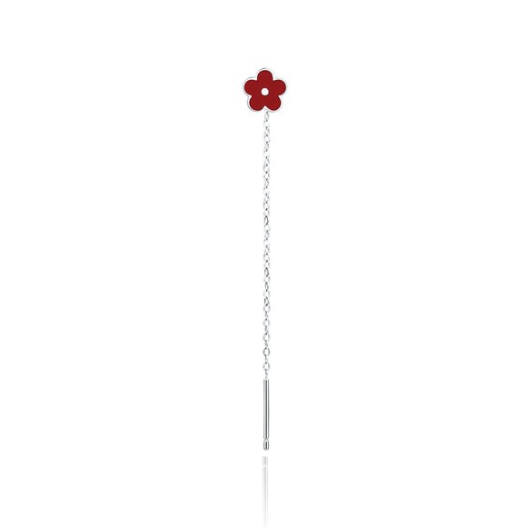 saliscendi fiore rosso