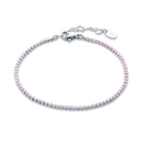 Bracciale Tennis Donna Colorato