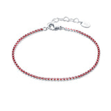 Bracciale Tennis Donna Colorato