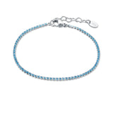 Bracciale Tennis Donna Colorato