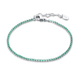 Bracciale Tennis Donna Colorato