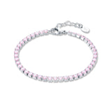 Bracciale Tennis Donna Colorato