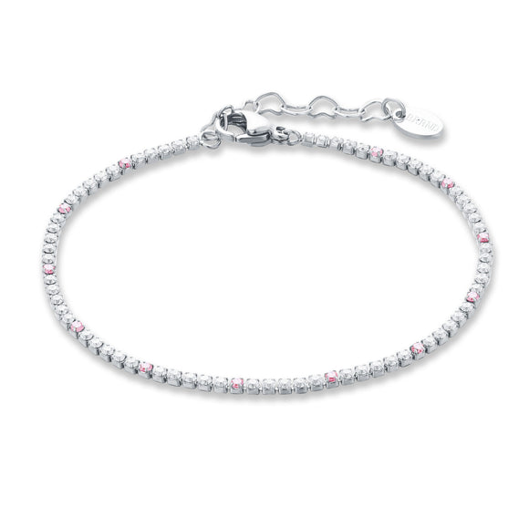 Bracciale Tennis Punti Colore Donna