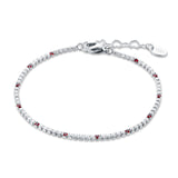 Bracciale Tennis Punti Colore Donna