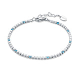 Bracciale Tennis Punti Colore Donna 2mm
