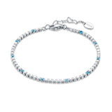 Bracciale Tennis Punti Colore Donna