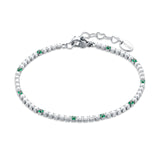 Bracciale Tennis Punti Colore Donna
