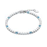 Bracciale Tennis Punti Colore Donna