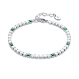 Bracciale Tennis Punti Colore Donna