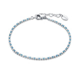 Bracciale Tennis Colore Alternato Donna