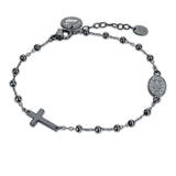 Bracciale Rosario Giubileo acciaio Donna