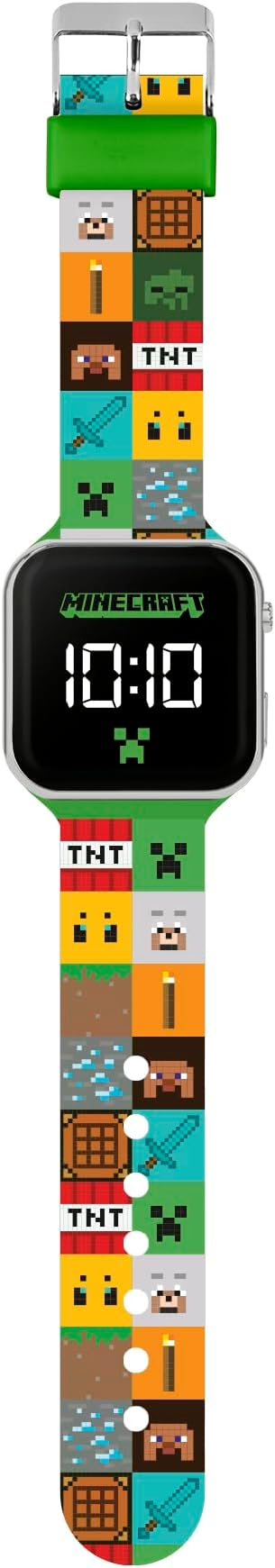 Orologio a led Minecraft