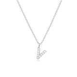 Collana Iniziali Con Strass