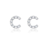 Orecchini Iniziali Con Strass