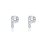 Orecchini Iniziali Con Strass