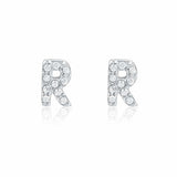 Orecchini Iniziali Con Strass