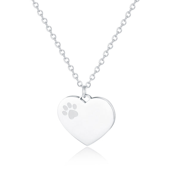Collana Cuore con Zampina