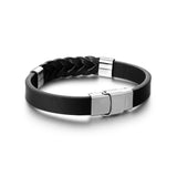 Bracciale in Similpelle Intrecciato Regolabile