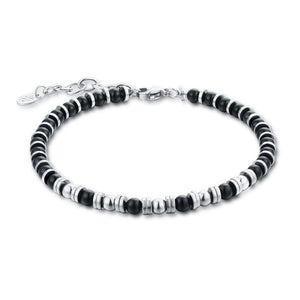 Bracciale Agata Nera Ed Ematite