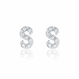 Orecchini Iniziali Con Strass