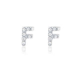 Orecchini Iniziali Con Strass