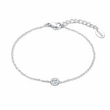 Bracciale  Iniziali Con Strass