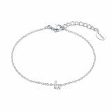Bracciale  Iniziali Con Strass