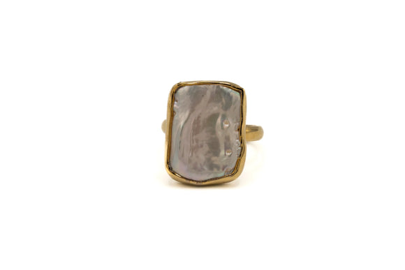 Anello perla