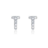 Orecchini Iniziali Con Strass