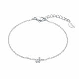 Bracciale  Iniziali Con Strass