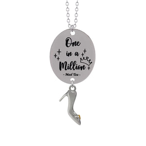 Collana scarpetta di Cenerentola “One in a million”