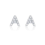 Orecchini Iniziali Con Strass