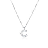 Collana Iniziali Con Strass