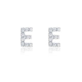 Orecchini Iniziali Con Strass